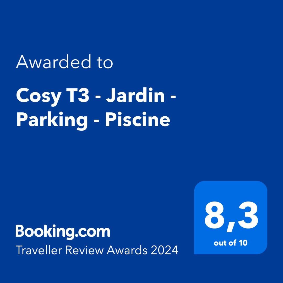 Appartamento Cosy T3 - Jardin - Parking - Piscine Montpellier Esterno foto
